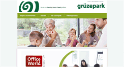 Desktop Screenshot of gruezepark.ch