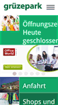 Mobile Screenshot of gruezepark.ch